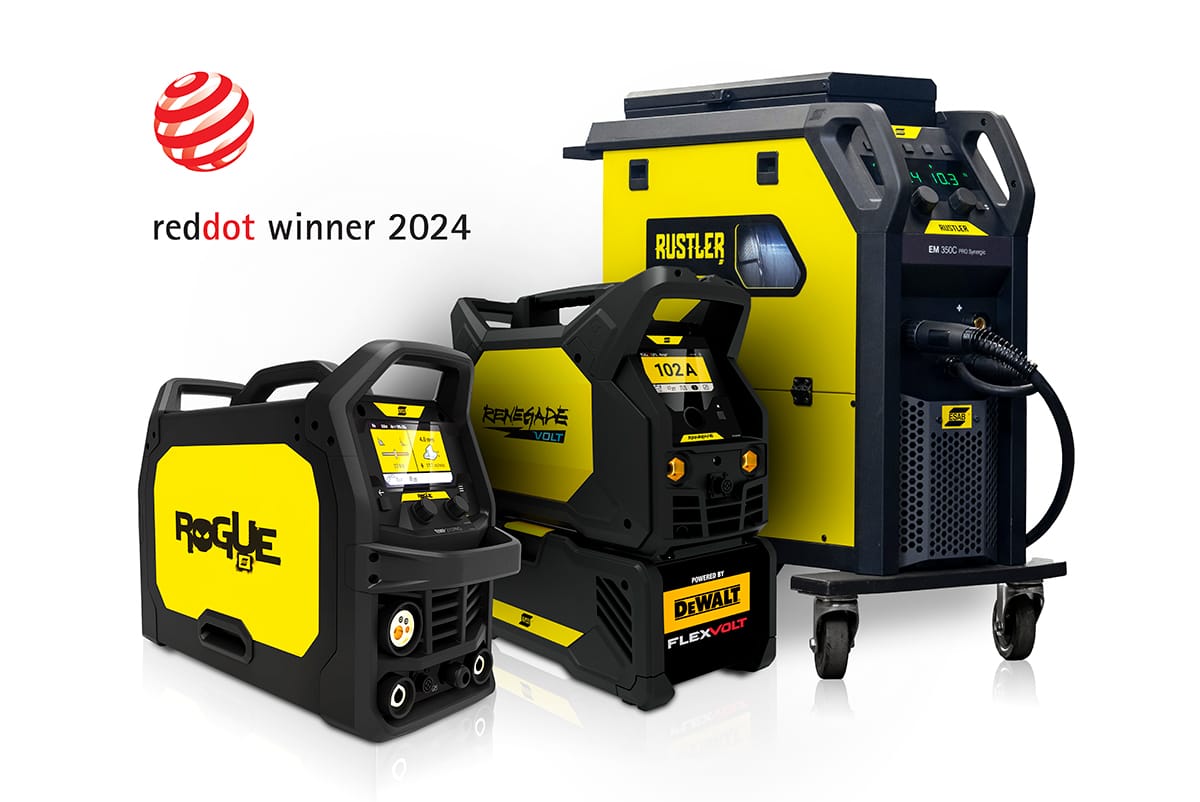 ESAB Wins Triple Red Dot Awards for Product Design in 2024