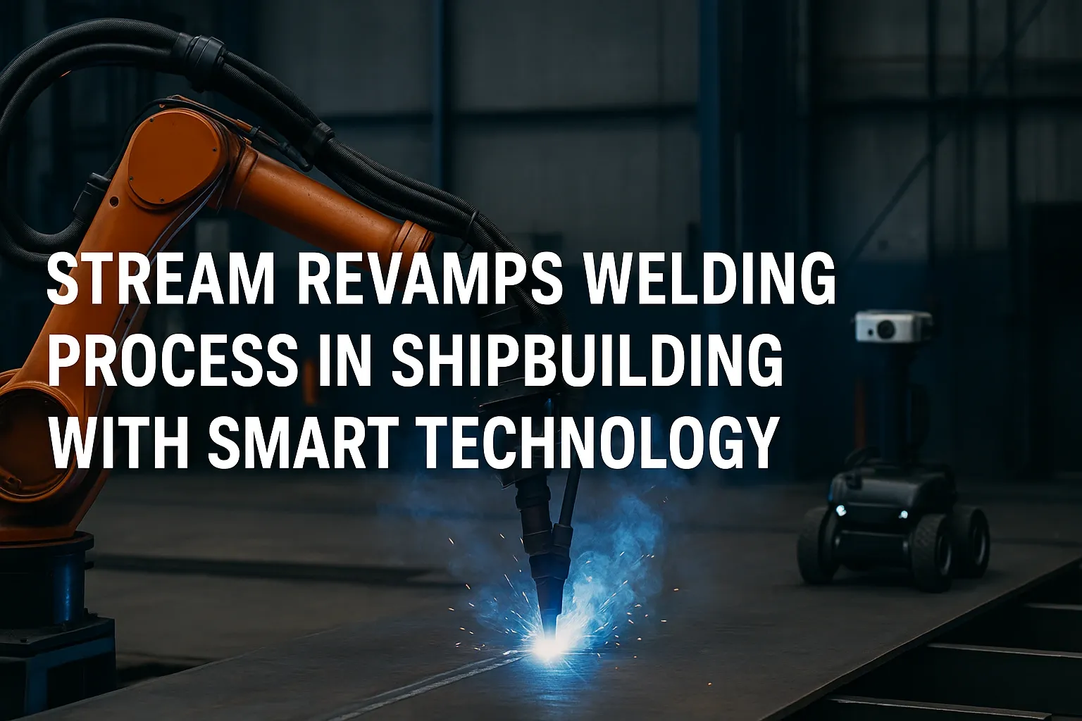 Dutch Shipyards Test Self-Learning Welding Line: STREAM